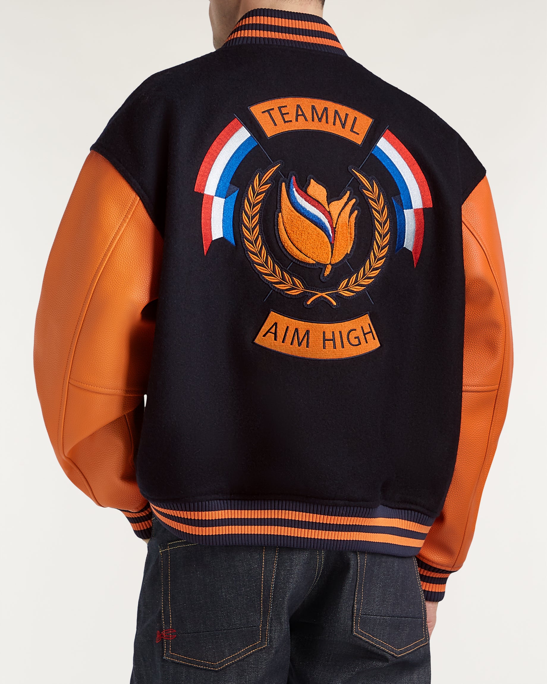 じゃいwe255 DENHAM Riders Blouson Denham TeamNL Varsity Jacket – TeamNL Shop