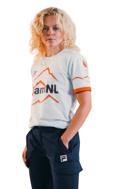 Fila TeamNL T-Shirt Milaan 26 Dames