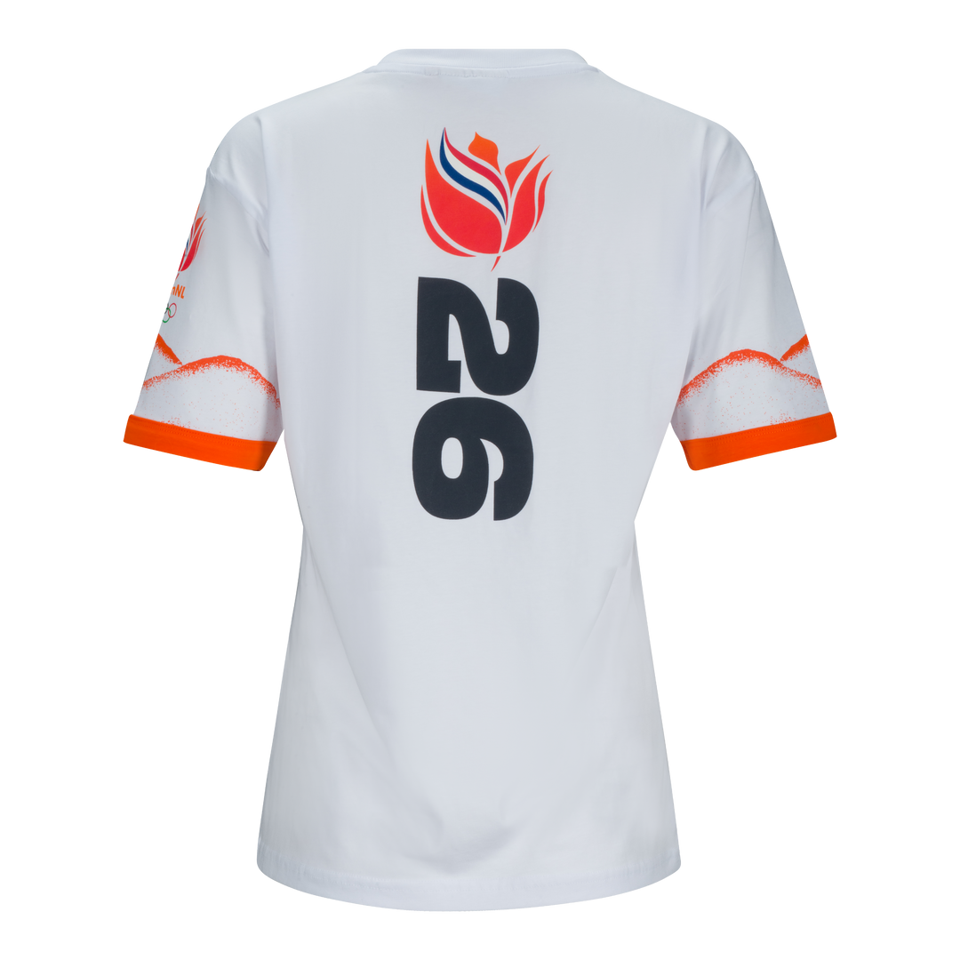 Fila TeamNL T-Shirt Milaan 26 Dames