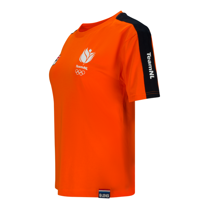 Fila TeamNL T-Shirt Oranje Dames