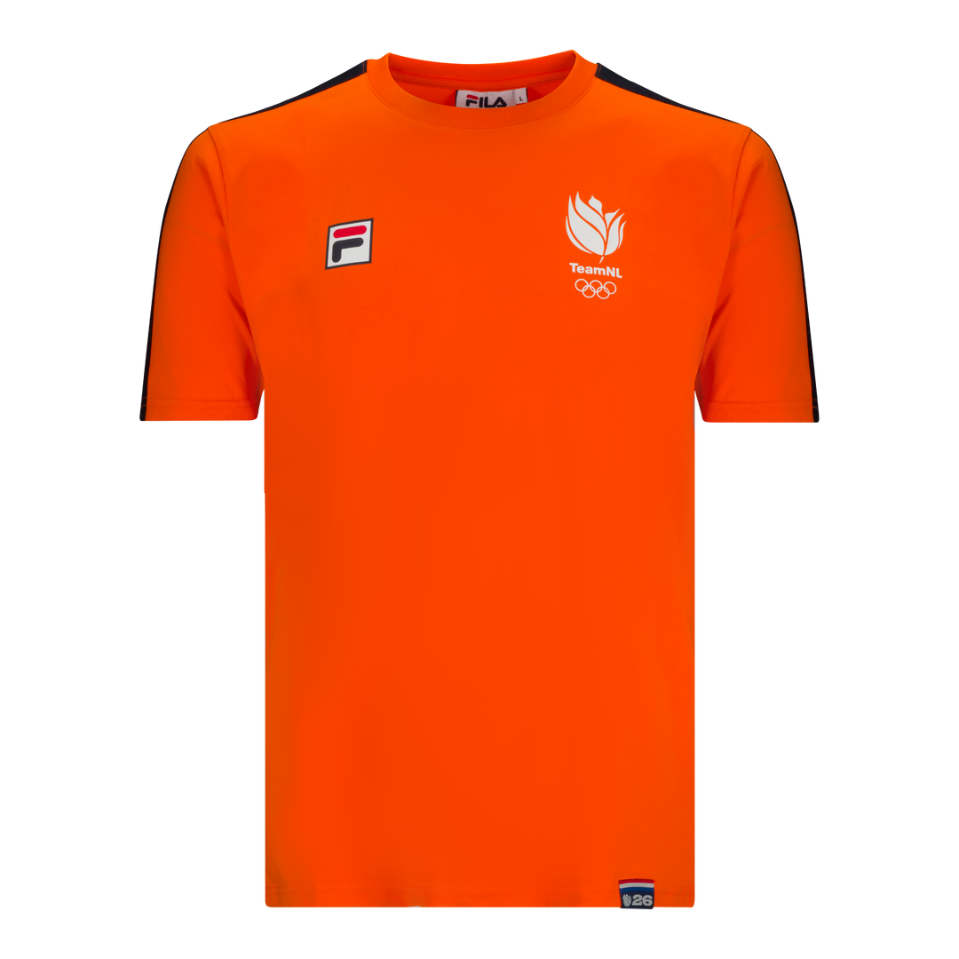 Fila TeamNL T-Shirt Oranje Heren