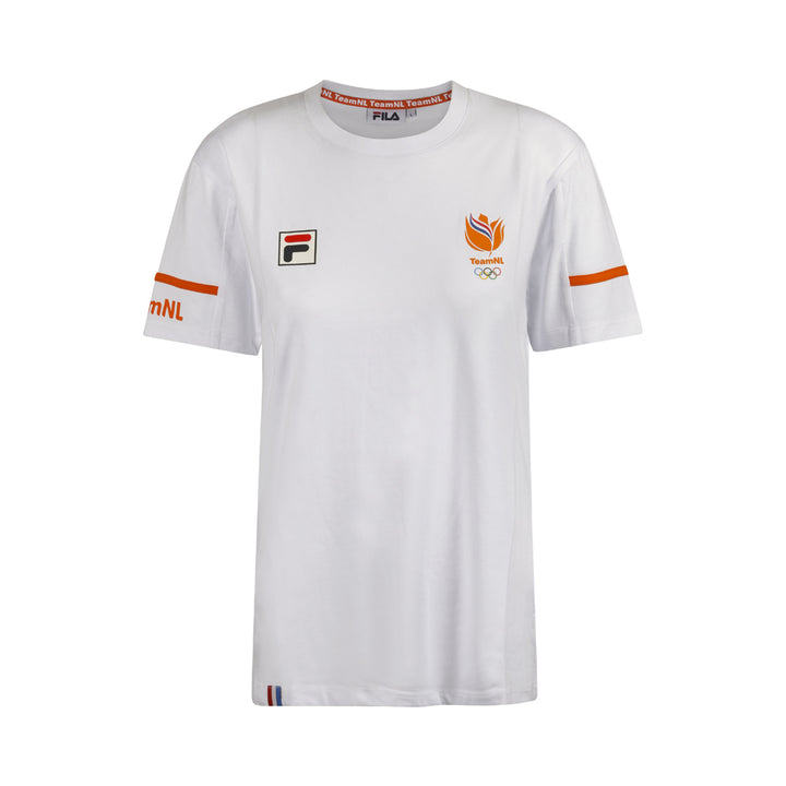 Fila TeamNL T-Shirt - Dames - Wit