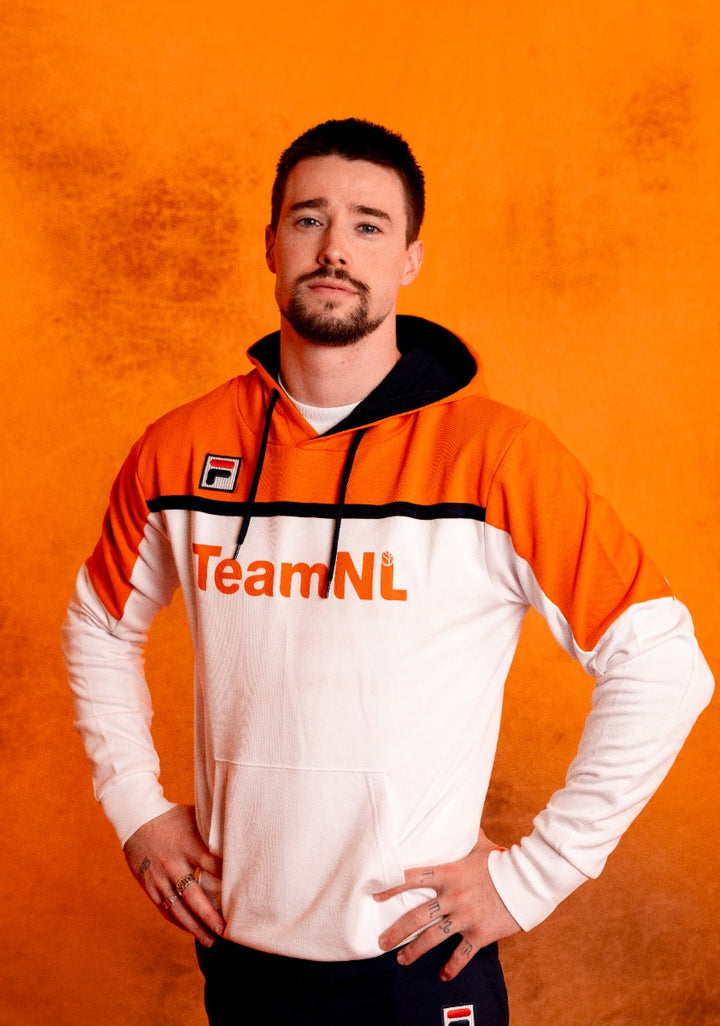 Fila TeamNL Hooded Sweater Parijs - Heren