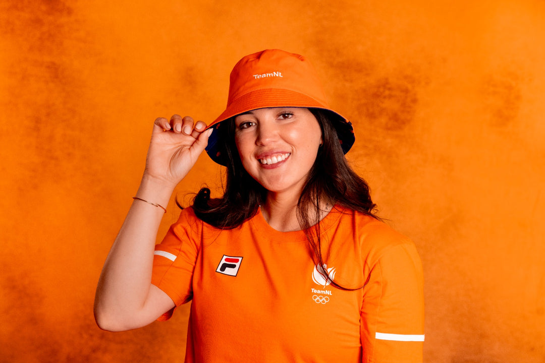 Fila TeamNL T-Shirt - Dames - Oranje