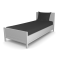 YourDesign Dekbed Zwart