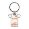 TeamNL Sleutelhanger Shirt - Wit