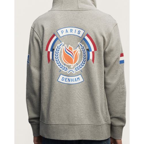 Denham TeamNL Paris Zip Hooded Sweater Heren