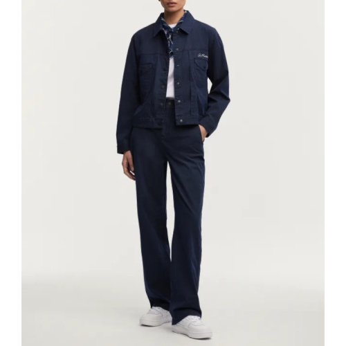 Denham TeamNL Paris Denim Jack Blauw Dames