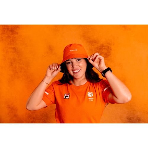 Fila TeamNL T Shirt Dames Oranje