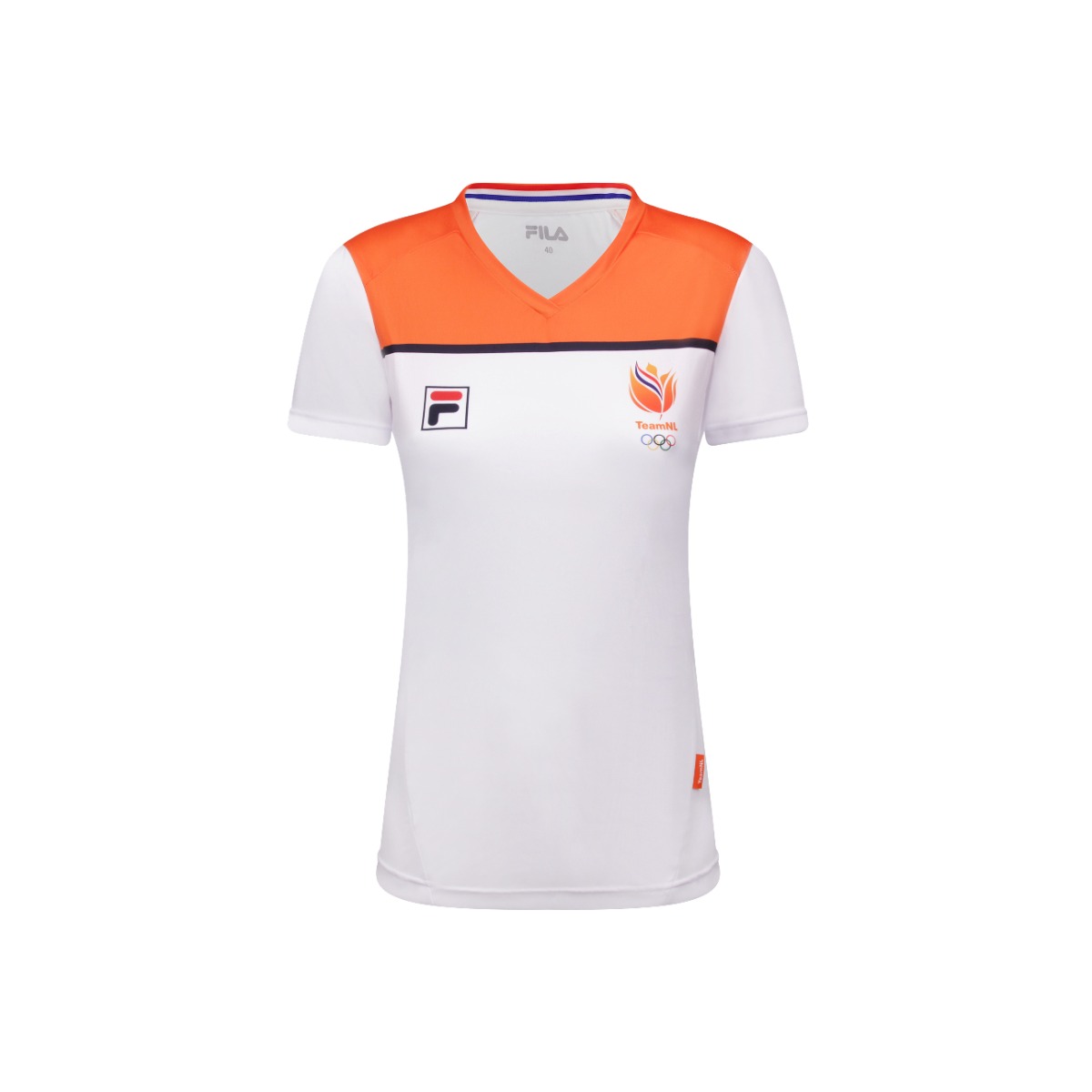 Fila shirt on sale dames wit